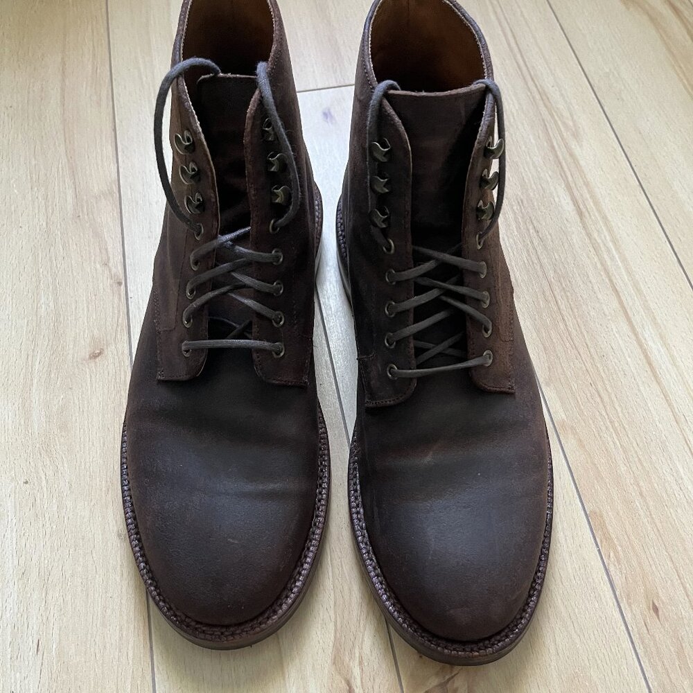 Grant Stone Edward Boot Waxed Tobacco 8.5D